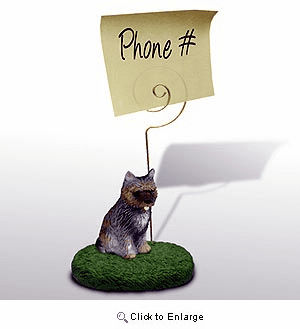 Cairn Terrier Note Holder