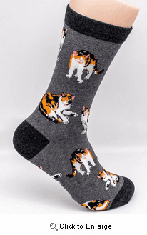 Calico Cat Socks