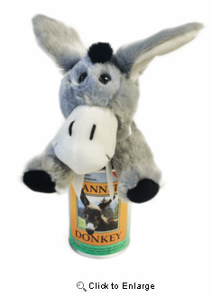 Canned Critter's Donkey 6"