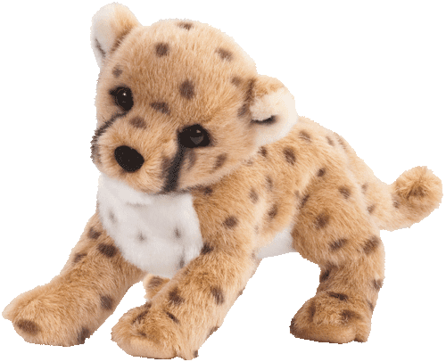 Cheetah Cub 14” Stuffed Plush Animal from Animalden
