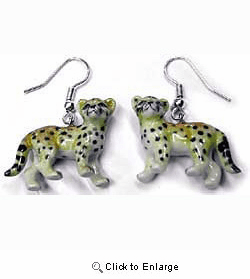 Cheetah Earrings True to Life