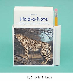 Cheetah Hold-a-Note