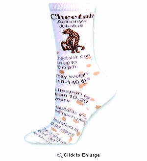 Cheetah Socks