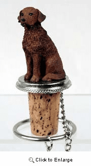 Chesapeake Bay Retriever Bottle Stopper