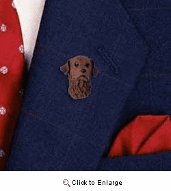 Chesapeake Bay Retriever Pin Hand Painted Resin