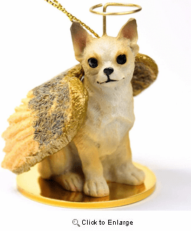Chihuahua Christmas Ornament Angel