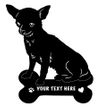 Chihuahua Garden Stake