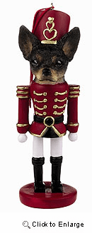 Chihuahua Ornament Nutcracker