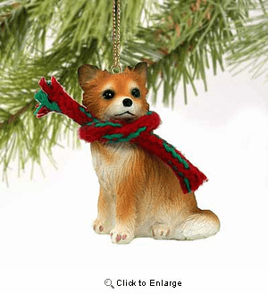 Chihuahua Tiny One Christmas Ornament Longhaired