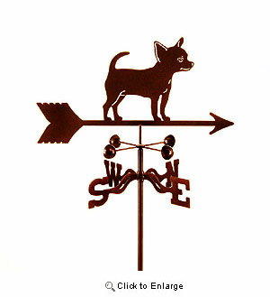 Chihuahua Weathervane