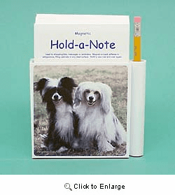 Chinese Crested Hold-a-Note