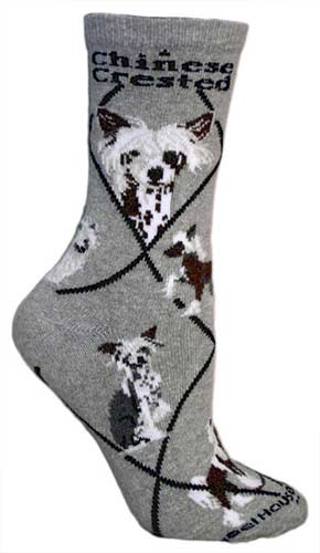 Chinese Crested Socks