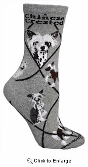 Chinese Crested Socks