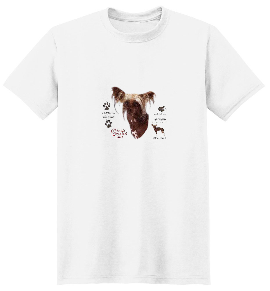 Chinese Crested T-Shirt - History Collection