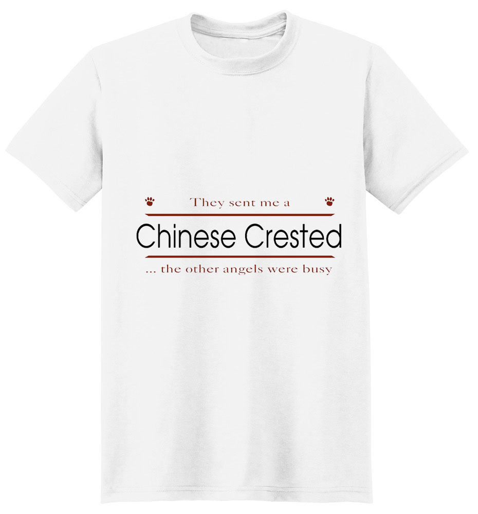 Chinese Crested T-Shirt - Other Angels