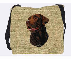 Chocolate Lab Tote Bag