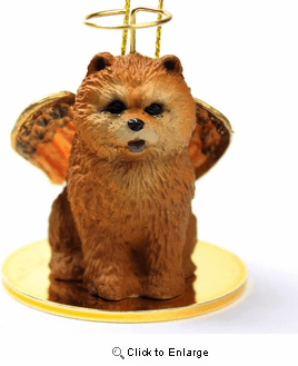 Chow Chow Christmas Ornament Angel
