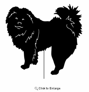 Chow Chow Garden Stake