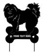 Chow Chow Garden Stake