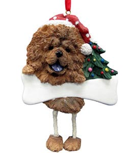 Chow Chow Christmas Tree Ornament - Personalize