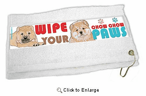 Chow Chow Paw Wipe Towel