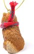 Chow Chow Tiny One Christmas Ornament Red
