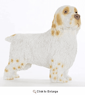 Clumber Spaniel Figurine
