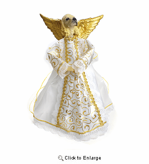 Cocker Spaniel Angel Christmas Tree Topper
