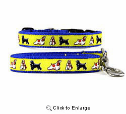 Cocker Spaniel Collar & Leash
