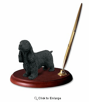 Cocker Spaniel Pen Holder