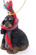 Cocker Spaniel Tiny One Christmas Ornament Black-Tan