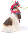 Cocker Spaniel Tiny One Christmas Ornament Brown-White