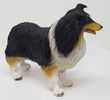 Collie Figurine Tri Color 4"