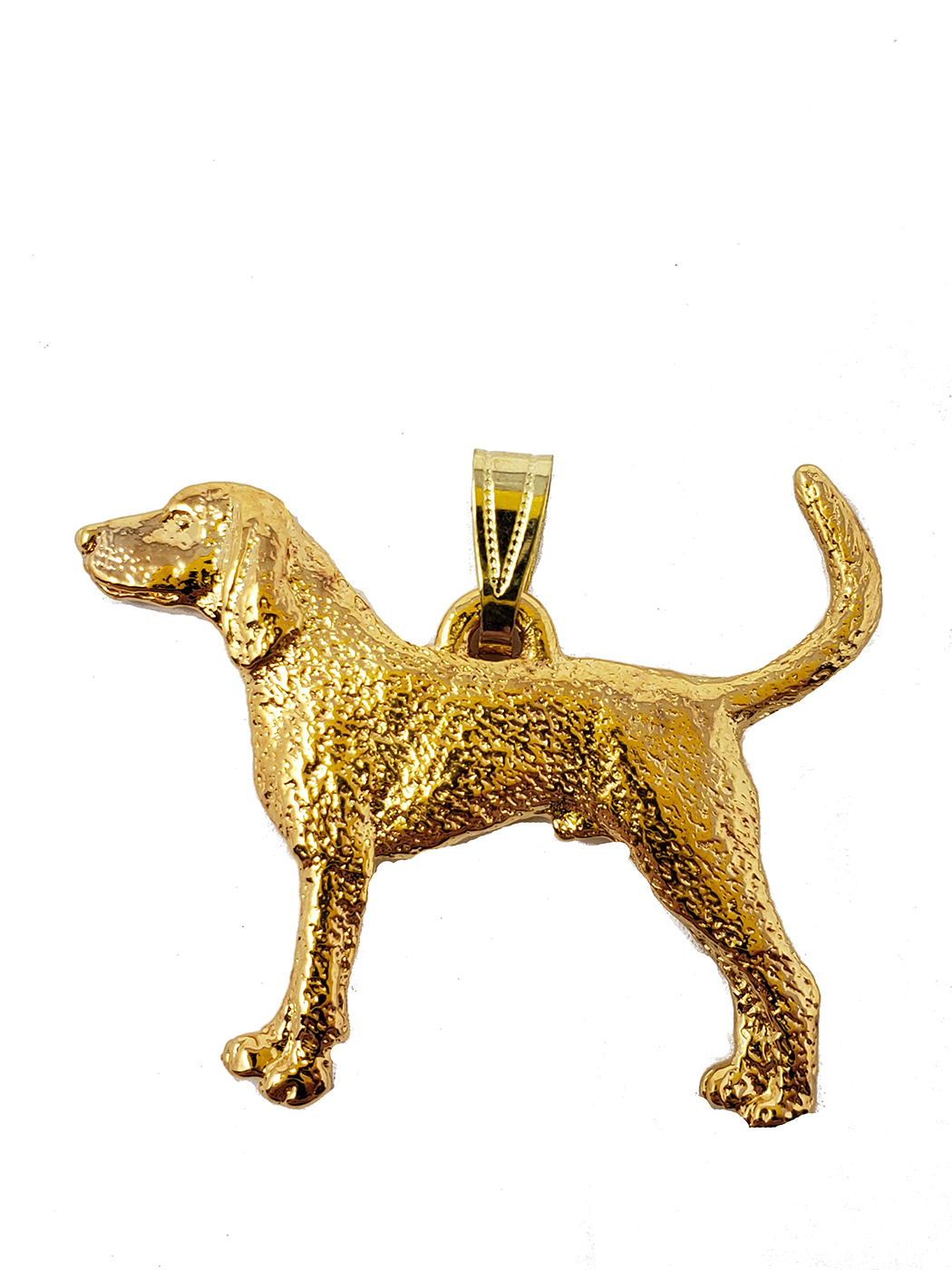 Coonhound 24K Gold Plated Pendant