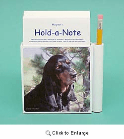 Coonhound Hold-a-Note