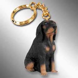 Coonhound Keychain