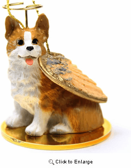 Corgi Christmas Ornament Angel Pembroke