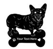 Corgi Garden Stake