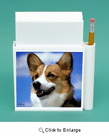 Corgi Hold-a-Note