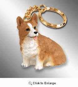 Corgi Keychain