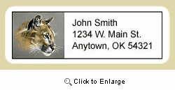 Cougar Address Labels