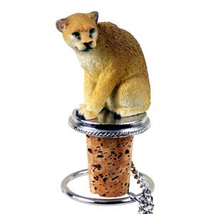 Cougar Bottle Stopper