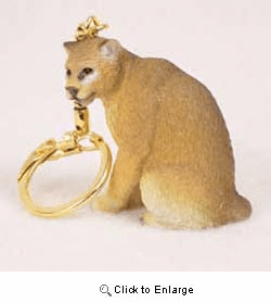 Cougar Keychain
