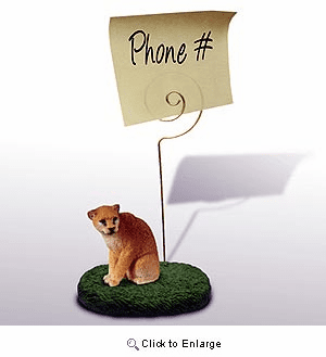 Cougar Note Holder