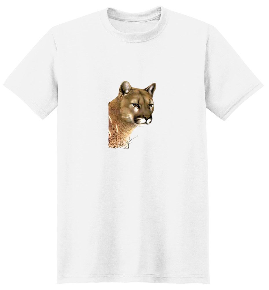 Cougar T-Shirt - Colorfully Portrayed