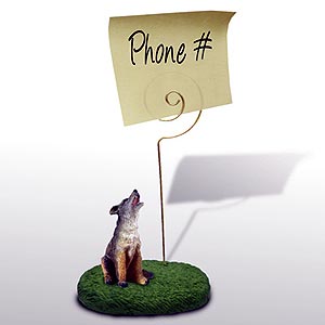 Coyote Note Holder