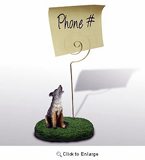 Coyote Note Holder