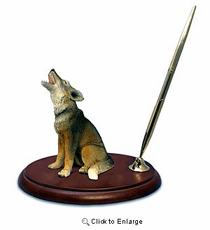 Coyote Pen Holder