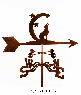 Coyote Weathervane