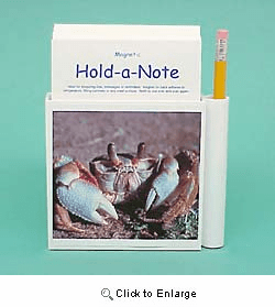 Crab Hold-a-Note